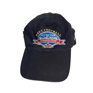Navy football poinsietta bowl hat